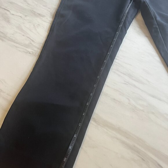 White House Black Market Perfect Form Black Pants - Straight Crop - Size 2 - Picture 11 of 13